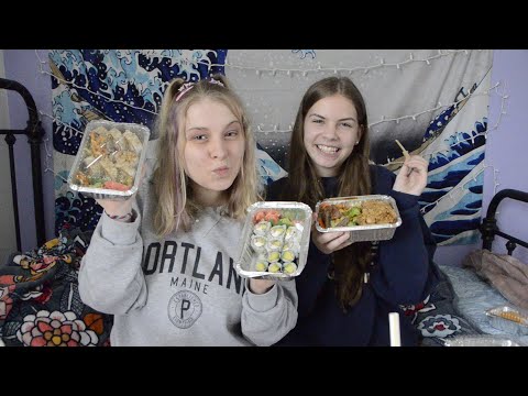 ASMR │Sushi Mukbang With My Bestie + Q&A ♡