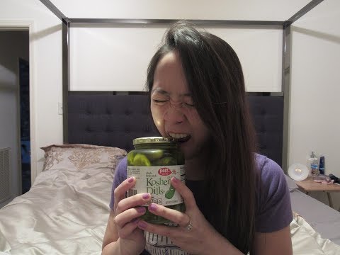 ASMR: Pickles | Mouth Sounds | Crunch | Uncapping | Whispering