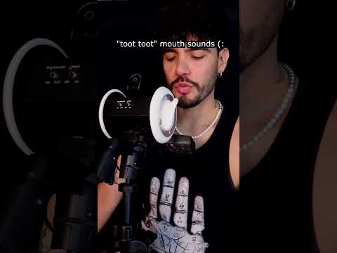 “toot” mouth sounds ASMR (male whisper)