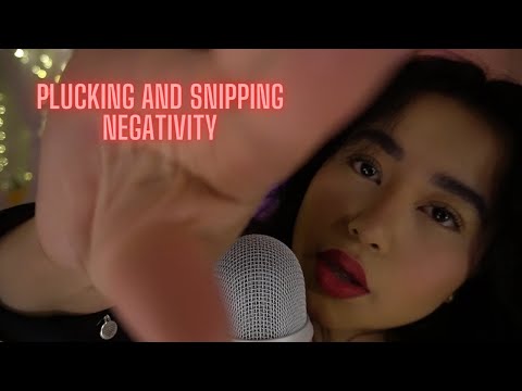 ASMR | 10 m Plucking & snipping negativity assortment for sleep 💤(hand movements, inaudible, snips)