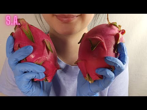 Asmr | First person, Cutting & Eating Dragonfruit (Quiet)