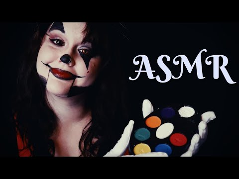 ASMR Mime Does Your Makeup Backstage (No Talking, Personal Attention)