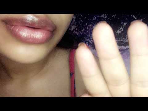 ASMR~ WET Mouth Sounds + Hand Movements (hypnotizing tingles)
