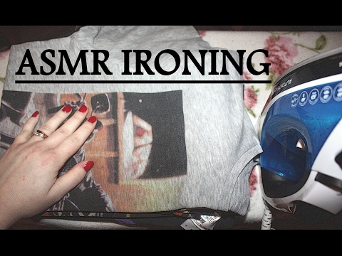 Old Fashioned ASMR: Ironing! (& Folding) - Softly Spoken, Fabric Sounds.