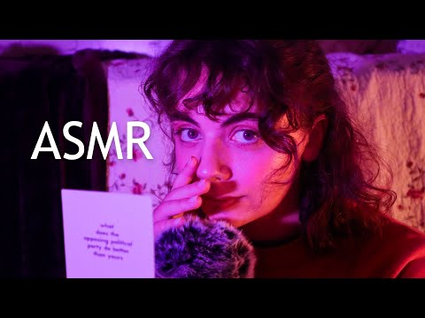 ASMR ~ Asking You Personal Questions :)