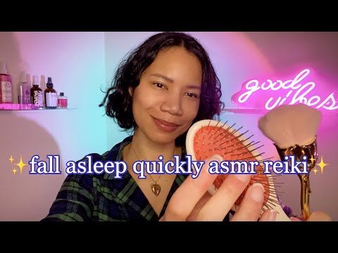 Cozy Triggers to Fall Asleep to 😴💕 ASMR Reiki for Sleep | Plucking, Brushing, Personal Attention