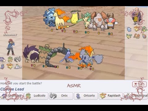 ASMR Pokemon Showdown Whispered Session