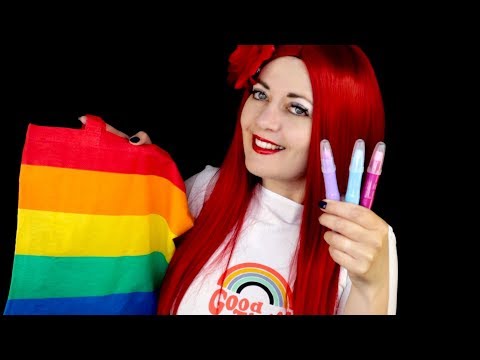 ASMR 🏳️‍🌈Marcie does your Pride Make-up🏳️‍🌈 *Sassy/Rude*