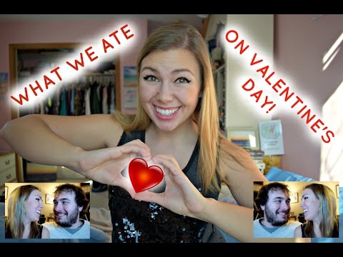 What We Ate On Valentine's Day! ||VEGAN|| (+calories)