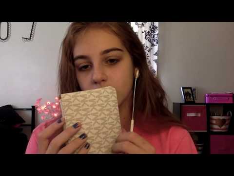 ASMR // fast tapping and scratching // whispering