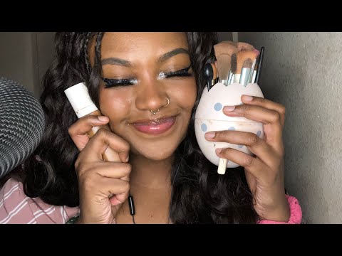 (Asmr) makeup tutorial