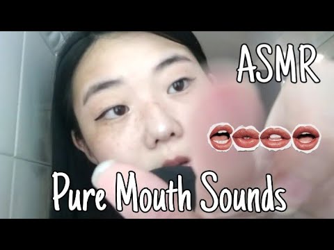 ASMR| TINGLY MOUTH SOUNDS AND HAND MOVEMENTS