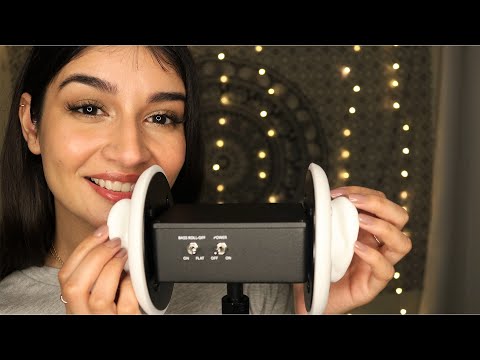 ASMR Tingly Trigger Words & Ear Tapping/Touching ~INSTANT RELAXATION~
