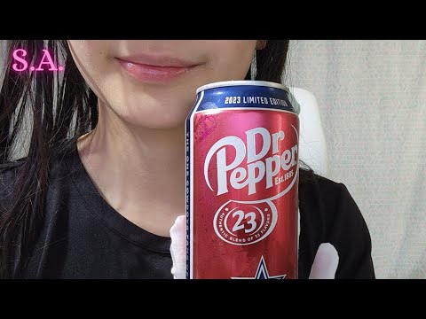 Asmr | Drinking Dr. Pepper (Less Burps)