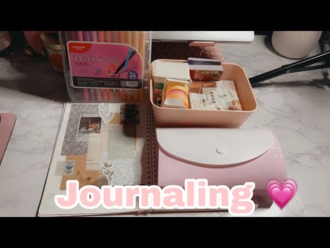 ASMR| Journal with me 📔- no talking (part 2)