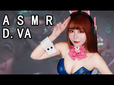 ASMR D.Va Role Play Overwatch Cosplay Check Me Help Me Learn How to Relax