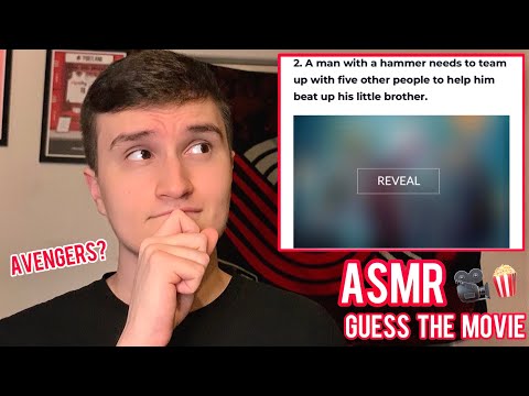 [ASMR] Guess The Movie Challenge 🍿🎥