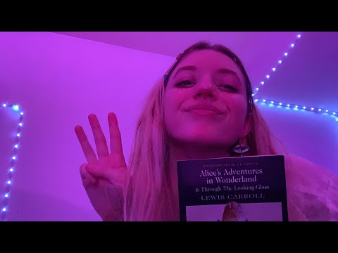 ASMR Reading Alice in Wonderland (Ch. 3) to You ! ✨🍄💜