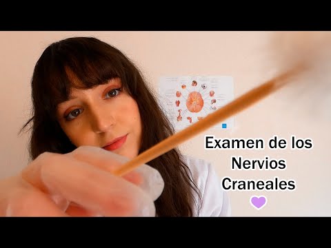 ⭐ASMR Examen de los Nervios Craneales en Español (Soft Spoken)