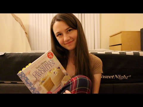 ASMR - Sleepy Sounds | Cookbook recipes, removing your makeup, journal tapping Ft. SweetNight