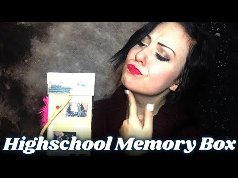 ASMR High School Memory Box Reading Secret Notes Soft Spoken