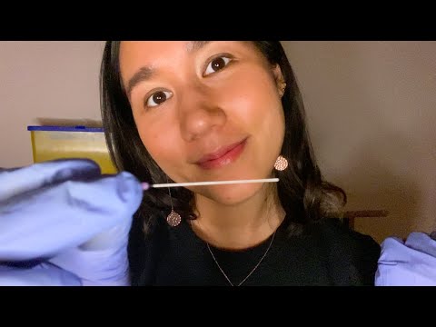 [ASMR] Face Acupuncture Roleplay (Personal Attention, Soft Spoken, Ear to Ear, Glove Sounds)