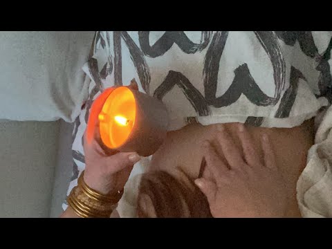 ASMR français live massage brossage