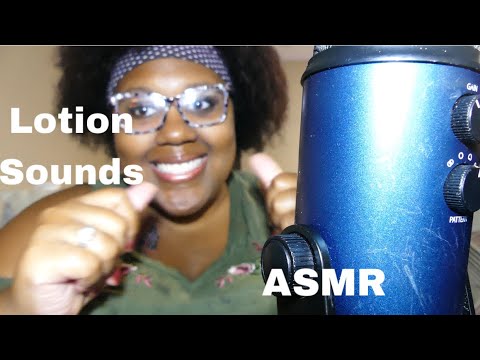 ASMR *lotion sounds | Janay D ASMR