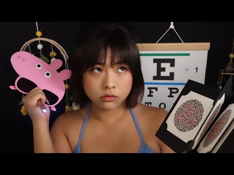 ASMR | Oversharing Intern Gives You a SUPER CHAOTIC Vision Test