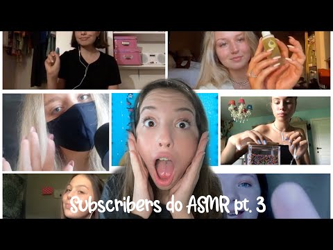 Subscribers Do ASMR 🥺 (ABSOLUTELY AMAZING)