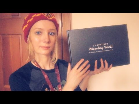 ASMR Unboxing Harry Potter Loot Crate ~ Whisper, Tapping, Scratching, Fabric, Ear to Ear, Crinkles