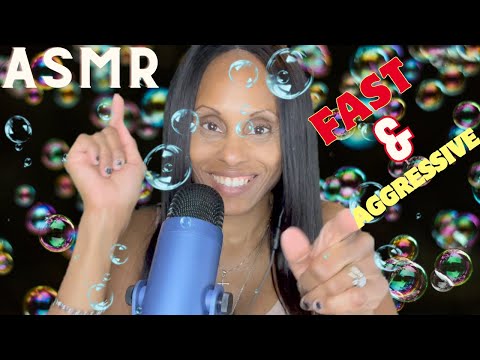 ASMR Fast and Aggressive 🔥, TINGLES 🤩, Mic Pumping, Tapping, Rain Sounds