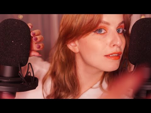 ASMR Softly Touching Your Face To Sleep ¦ Binaural Face Touching (Ear To Ear)