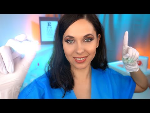 ASMR E.R. Nurse Takes Care of You Cranial Nerve Exam Roleplay