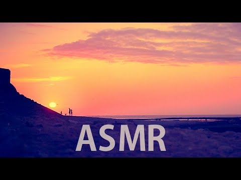 [ASMR] Walking on SAND & Sunset on the Beach - Nature