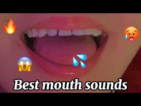 Asmr BEST WET MOUTH SOUNDS EVER! TAPPING 🥵☺️🔥💦