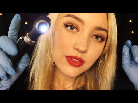 Intense Ear Cleaning + Exam with Otoscope ASMR (Medical Roleplay)