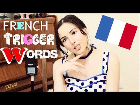 ASMR Trigger Words In French 🇫🇷 WHISPER with ENG Translation