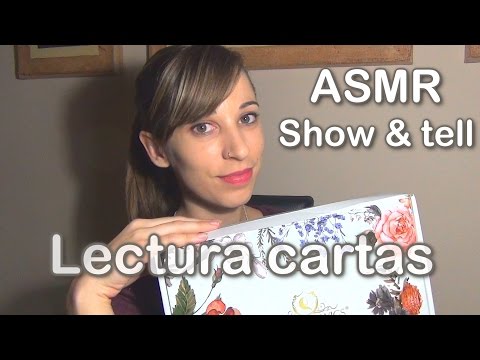 ASMR / Show and tell /peluca/Lectura de cartas 3 /español
