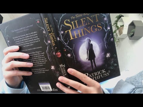ASMR Tapping & Scratching a Hardcover book | reading | whispering |