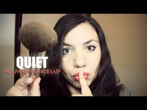 THE MOST QUIET ASMR MAKEUP APPLICATION RolePLAY