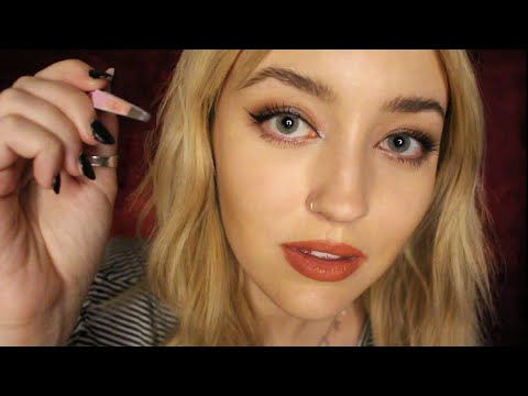 ASMR Doing Your Eyebrows - Personal Attention.