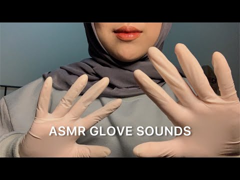 asmr latex hand gloves🧤| asmr Indonesia, finger flutters, mouth sounds😴
