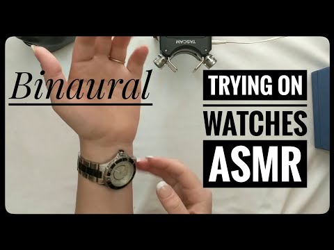 Trying on Watches ASMR