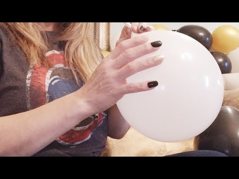 ASMR | Blowing up balloons |  No talking | Rubber sounds |  Tapping sounds 🎈🎈🎈