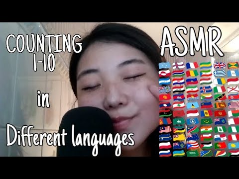 ASMR| Counting in different languages