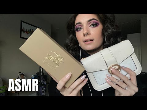 ASMR | fast and aggressive triggers with soft whispers, Black Friday haul | ASMRbyJ