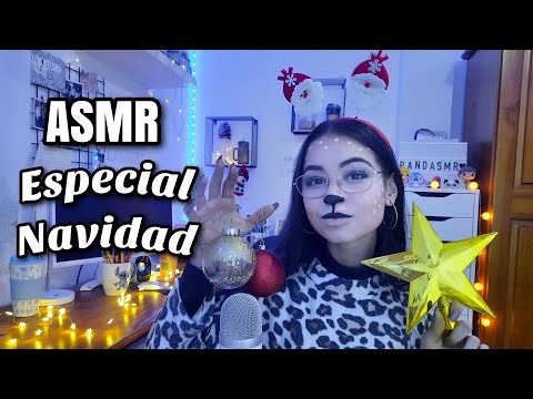 ASMR ESPECIAL NAVIDAD!🎅🏻🎄 | ASMR para dormir | ASMR en español | Pandasmr
