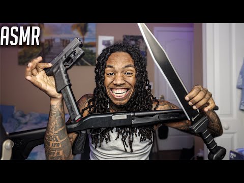 ASMR | **INSANE! GUN , SWORD AND MORE!! SOUNDS**  MY TOP 5 TRIGGERS For SLEEP And Relaxation IN 2022