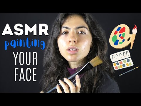 ASMR || painting your face
